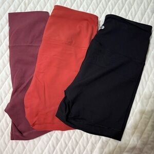 Set of 3 • Biker Shorts